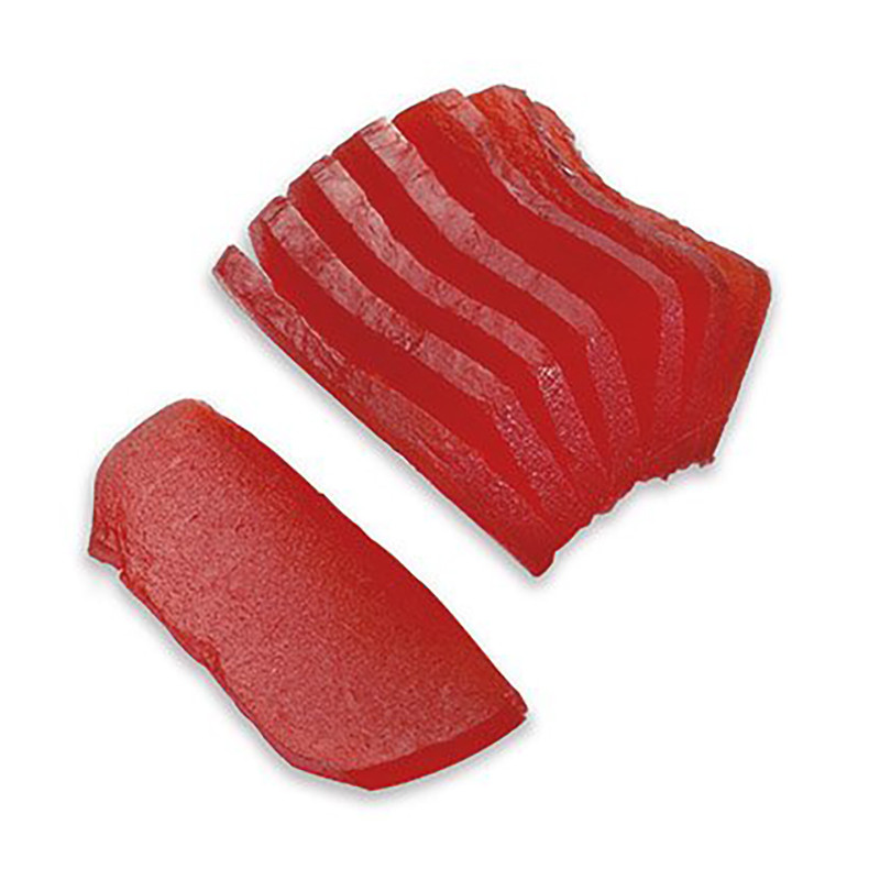 FRUTA EN ROJO FILETES PRECORTADOS CAJA 1/4Kg